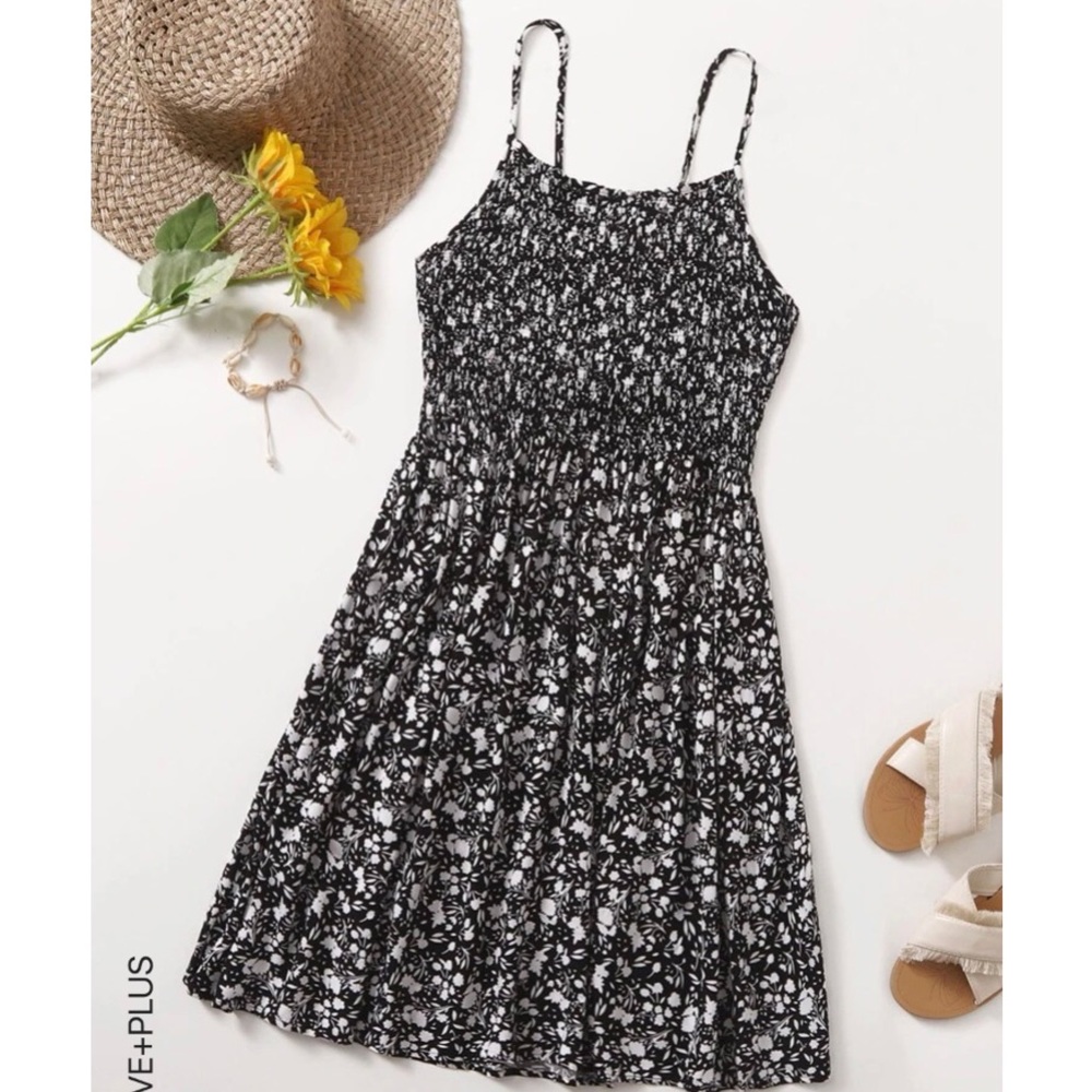 Flower Print Dress